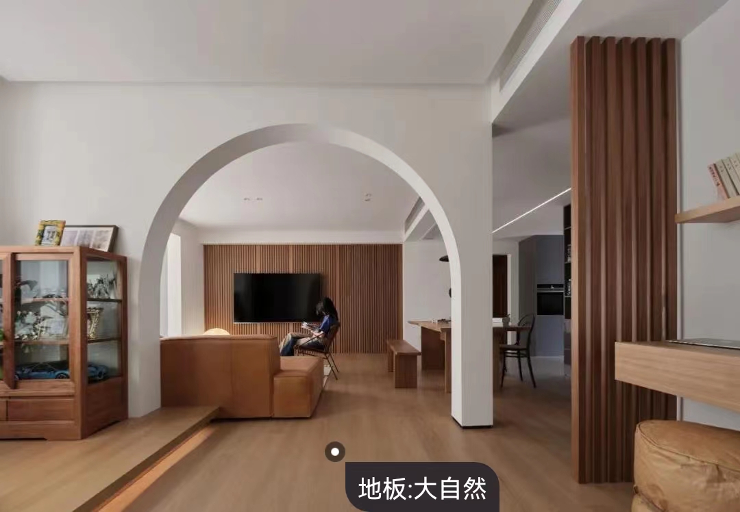 質(zhì)感與溫度交融，木質(zhì)的藝術(shù)之家，簡約線條勾勒多樣生活