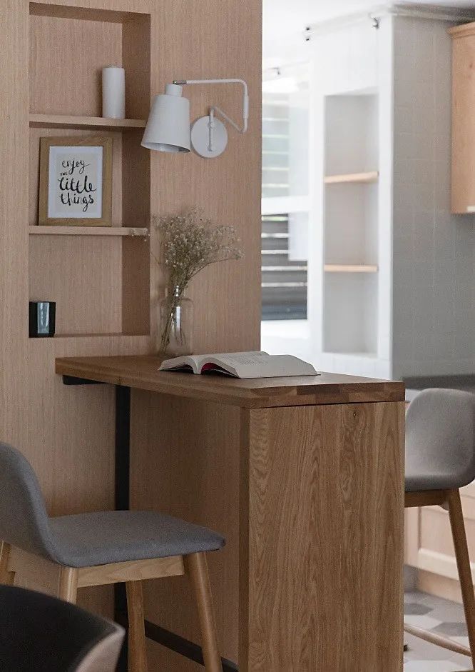 溫婉日雜風丨開放廚房不會裝?看看他家“和風食堂”