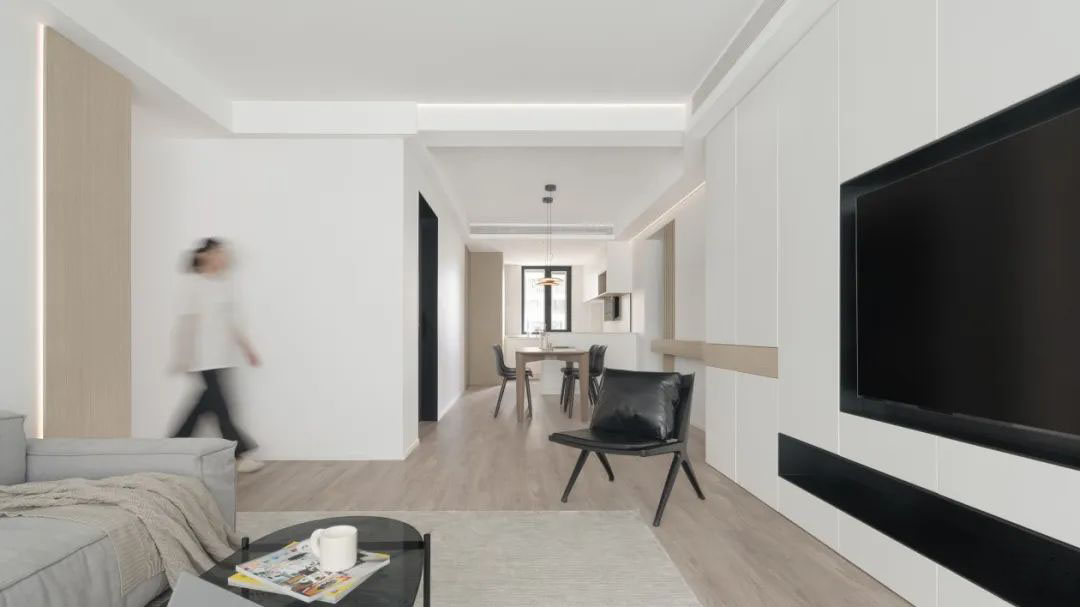 工作如此繁雜，居家何不簡單一些？三口之家的極簡美宅