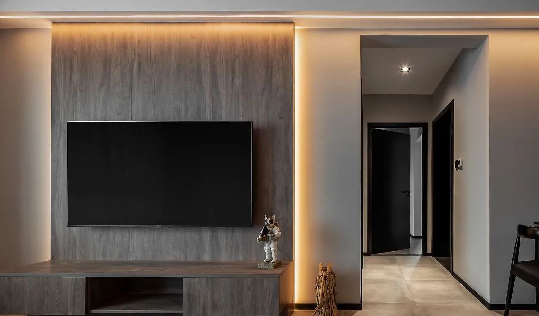 1人1貓隨心住，豐盈黑白簡約，潮酷boyの雅痞居