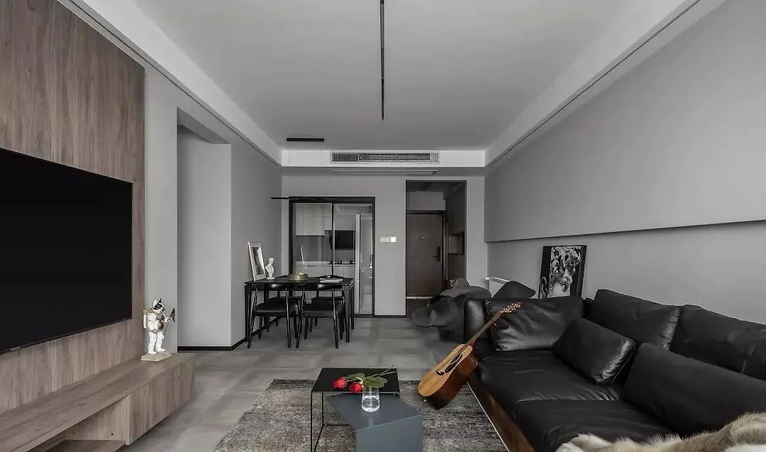 1人1貓隨心住，豐盈黑白簡約，潮酷boyの雅痞居