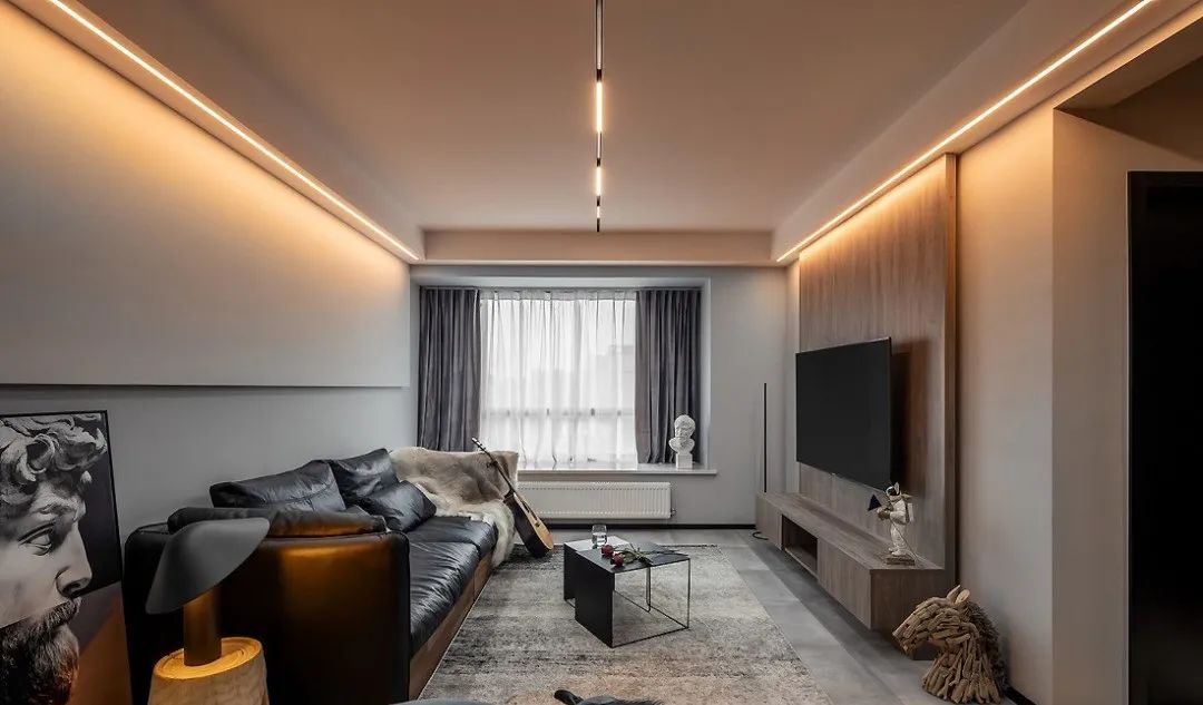 1人1貓隨心住，豐盈黑白簡約，潮酷boyの雅痞居