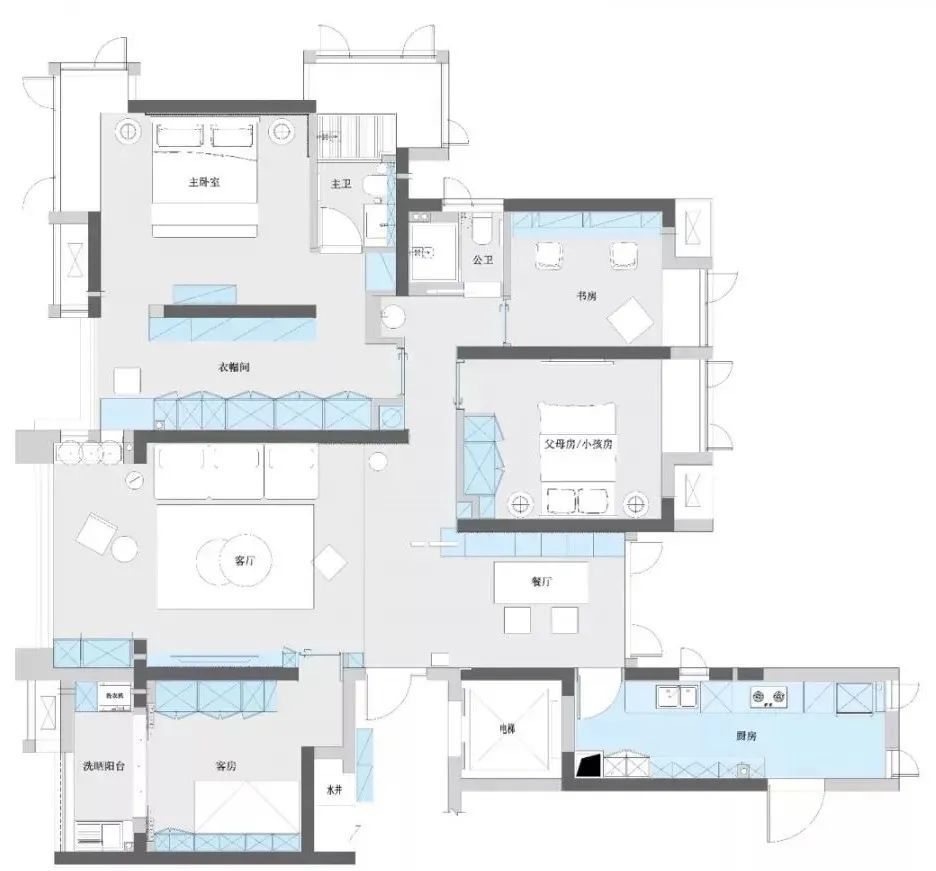 一家5口如何審美一致？他家刷成愛馬仕橙，房價都漲了