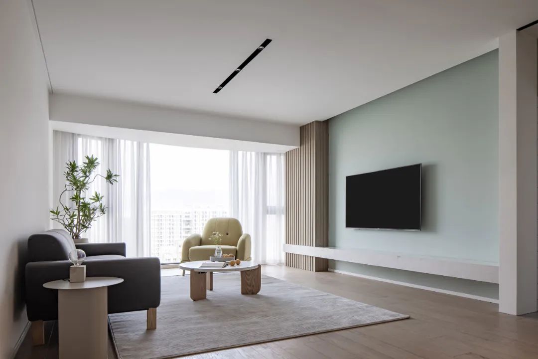 80后男人玩起浪漫，陽臺書房+LDK純凈悠閑，寵妻天花板！