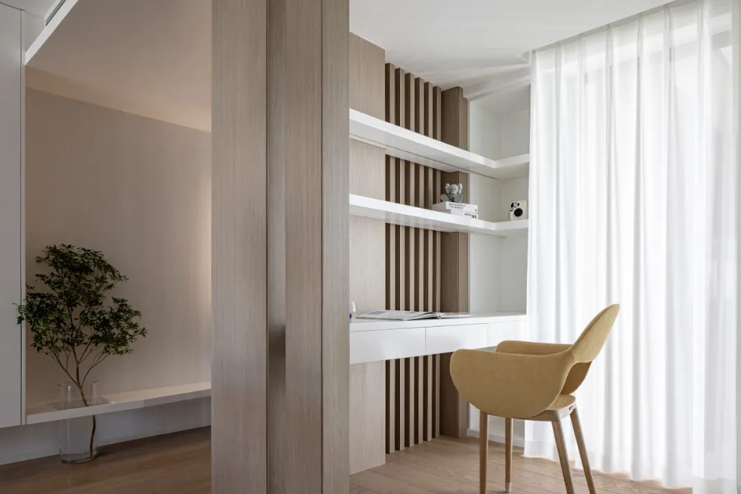 80后男人玩起浪漫，陽臺書房+LDK純凈悠閑，寵妻天花板！