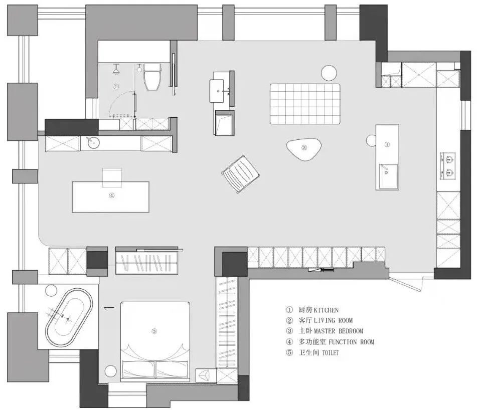 “去客廳化”有多爽?她家憑借異形窗+開放浴缸圈粉無數