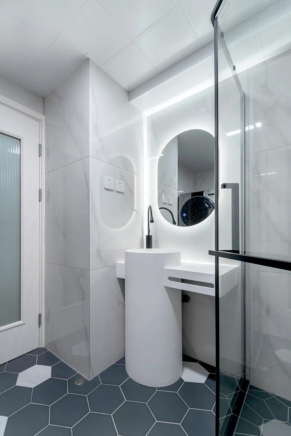 莫蘭迪色背景墻、廚房自帶落地窗...100㎡超治愈，快收藏