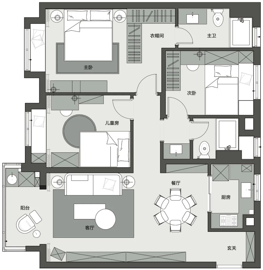 還在擔心儲物不夠？看看她家，分分鐘搞定全屋收納