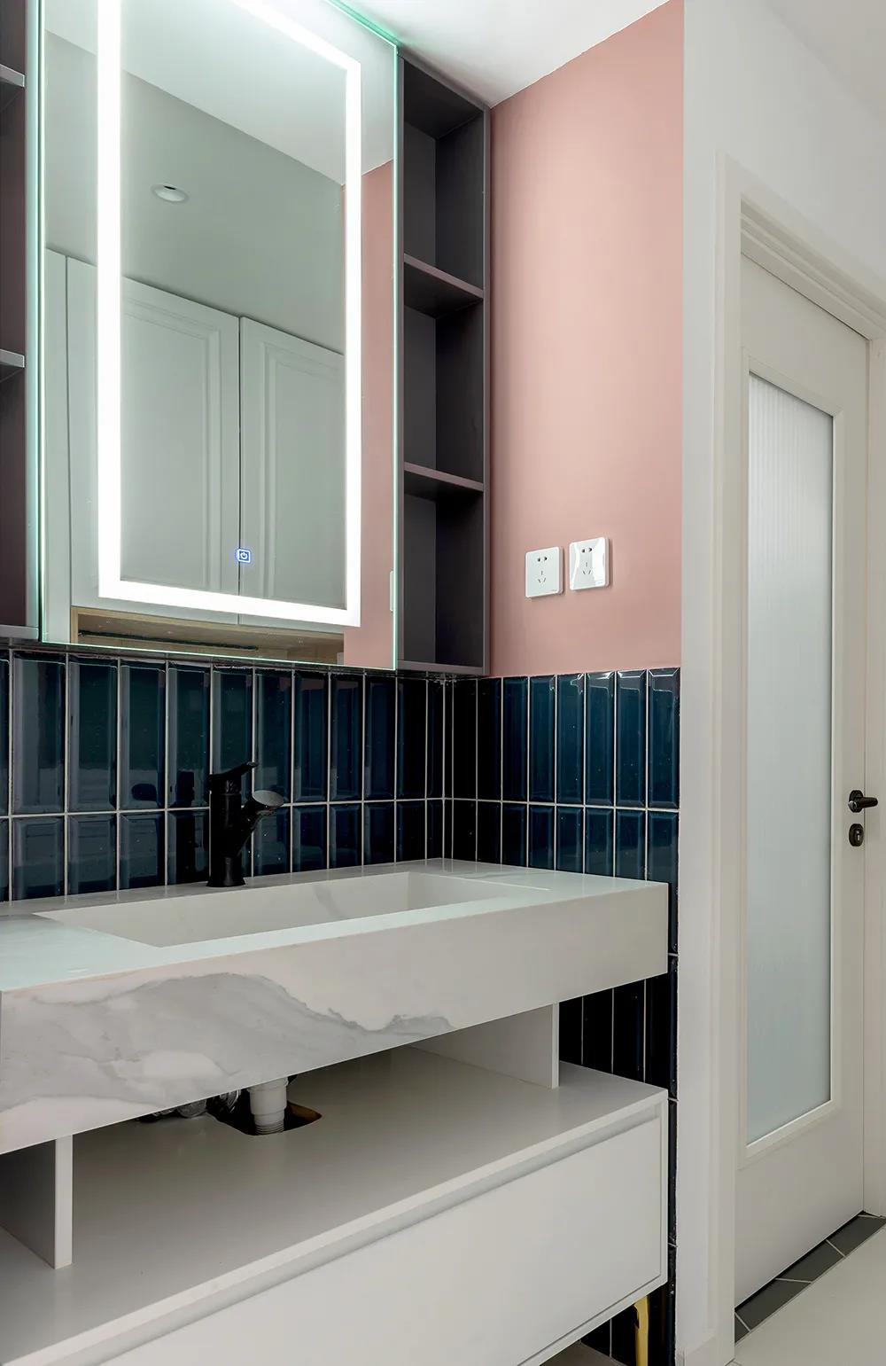 莫蘭迪色背景墻、廚房自帶落地窗...100㎡超治愈，快收藏