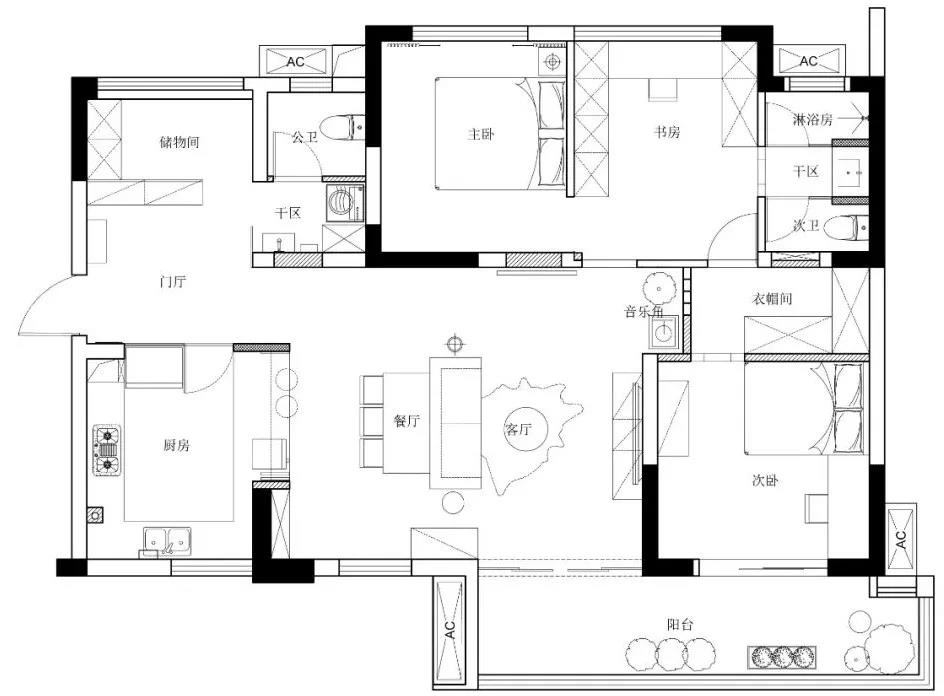 音樂人單身帥哥有腹肌有貓，1人任性住105㎡，燃爆了~ 