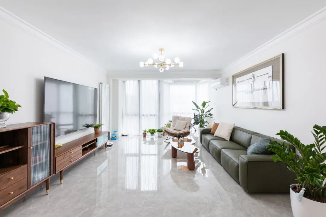 北京155㎡老房改造，空間這樣規(guī)劃，客廳比我家還大！	