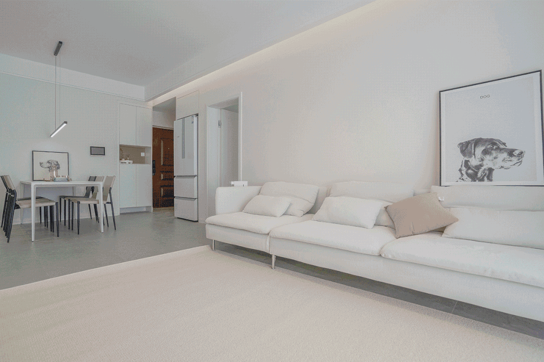 如何打造奶油風？看完成都小夫妻的婚房get了！	