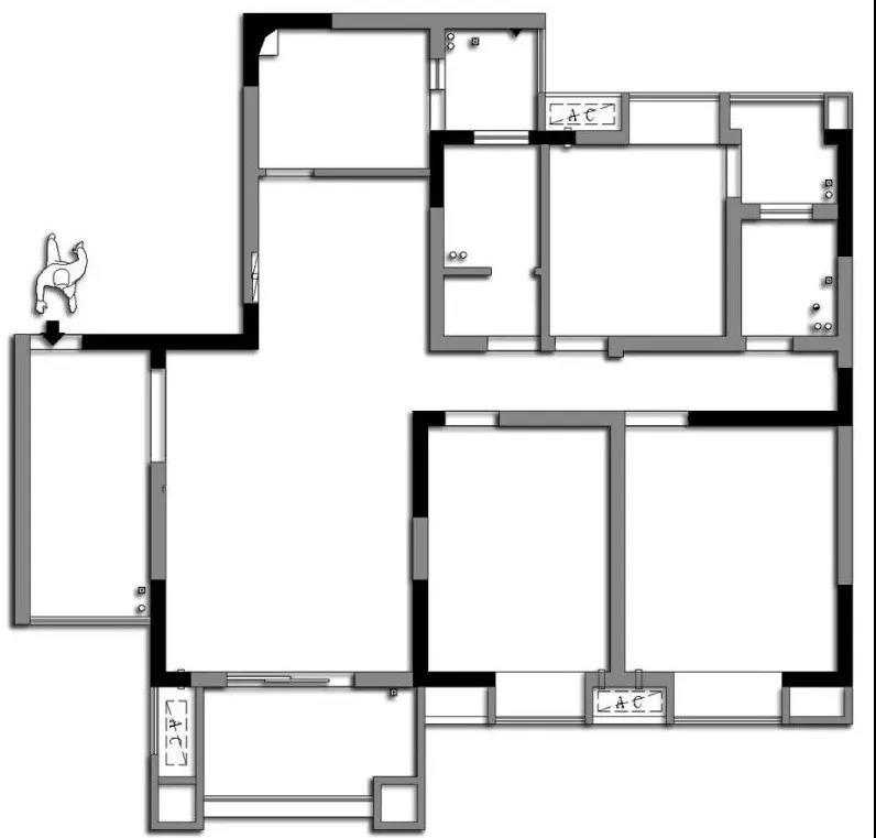“素”顏出境，120㎡十個(gè)看了九個(gè)愛(ài)，鄰居爭(zhēng)相模仿～ 直壕出天際