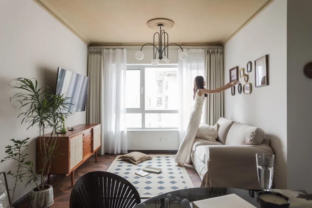 約朋友來喝下午茶，65㎡小戶型把時髦玩的溜溜的~ 