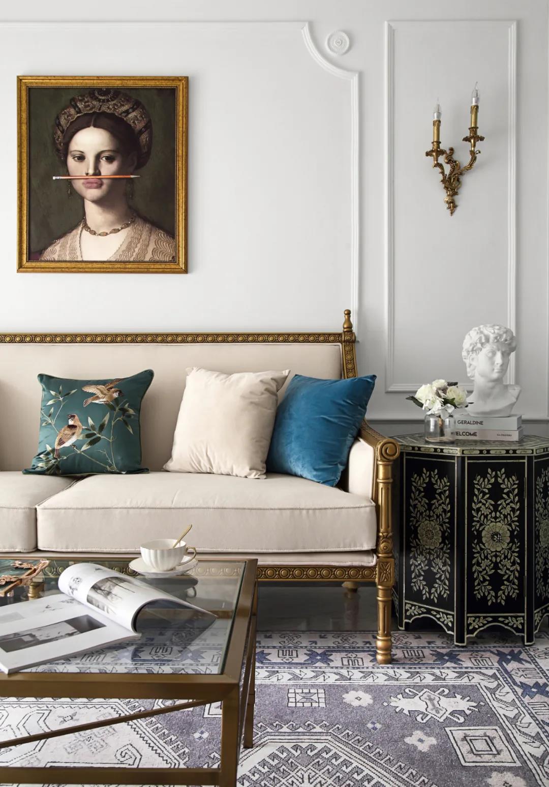 老破小變身浪漫藝術館，一步一景，下班就想奔回家～	