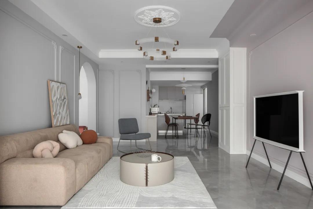 “素”顏出境，120㎡十個(gè)看了九個(gè)愛(ài)，鄰居爭(zhēng)相模仿～ 直壕出天際