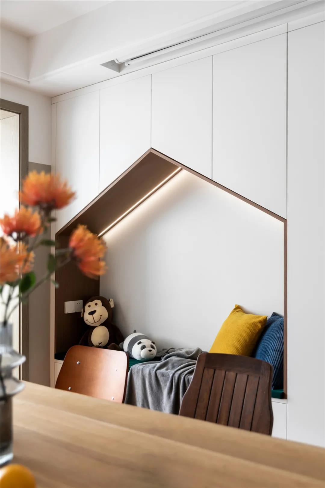 背景墻變身“兒童樂園”，廊坊老師的113㎡三代同堂YYDS！