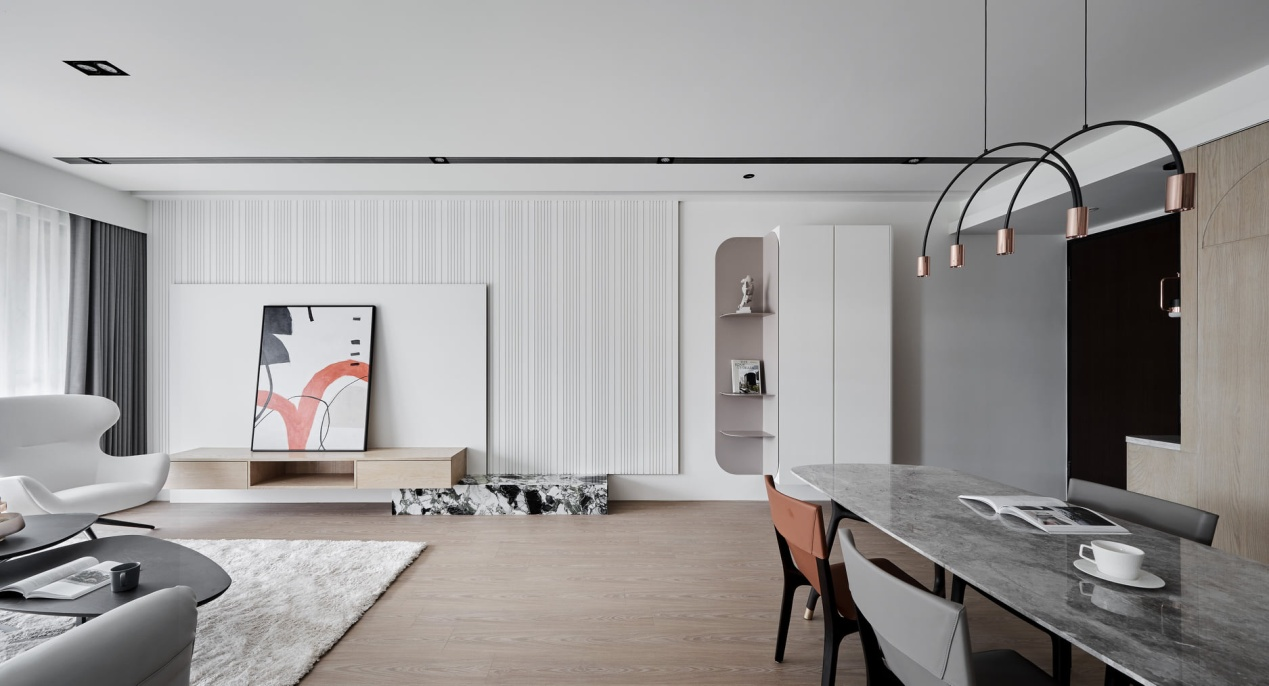 98㎡『清新韓劇婚房』通透感十足，愛與家的雙向奔赴