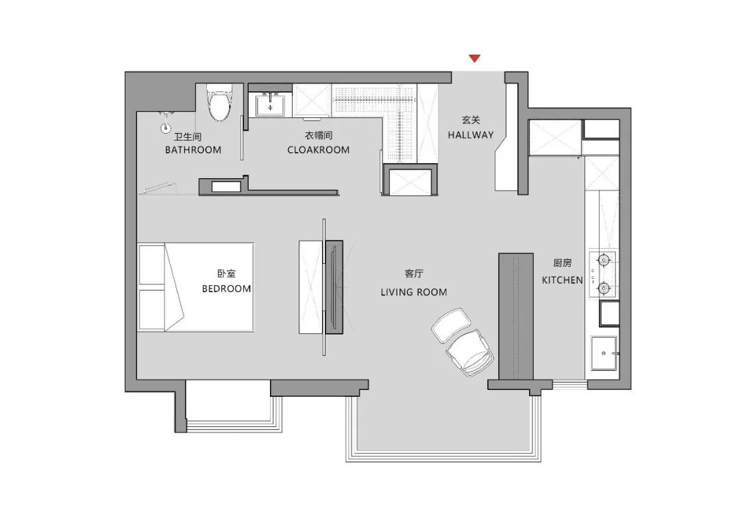 看完他家56㎡酒店式設(shè)計(jì)，我真不覺(jué)得是小戶型