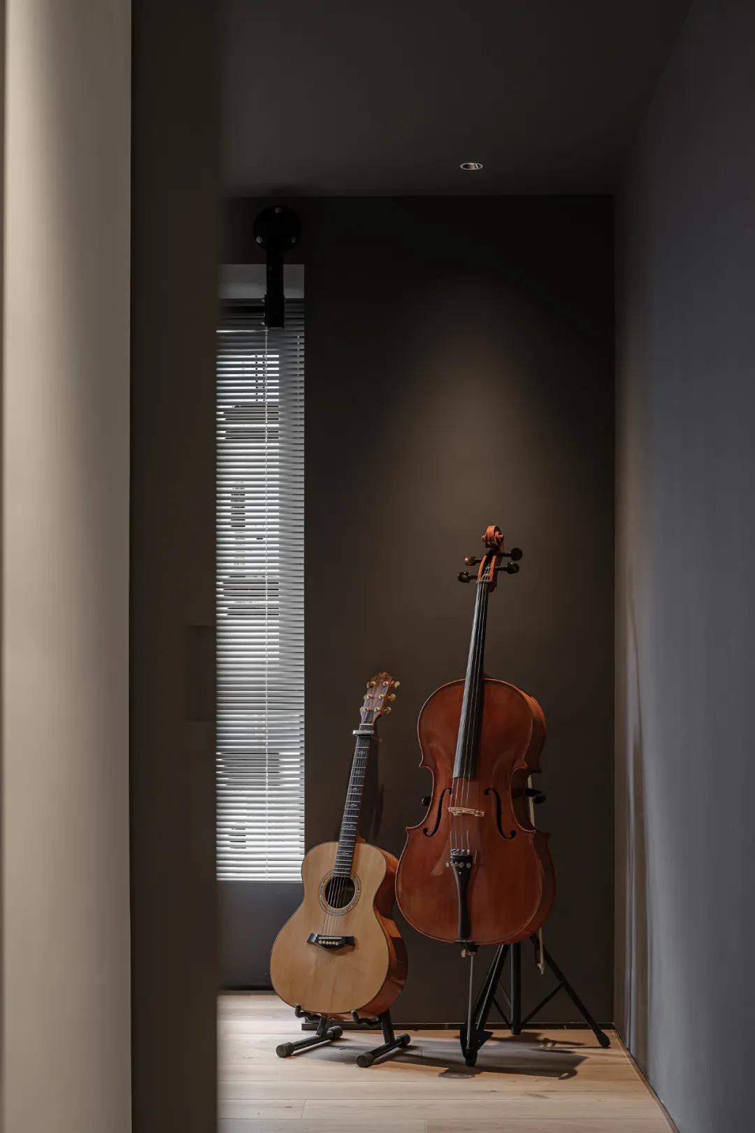 112㎡氛圍感upの元氣愛巢，把『休閑靜吧』搬進(jìn)家	