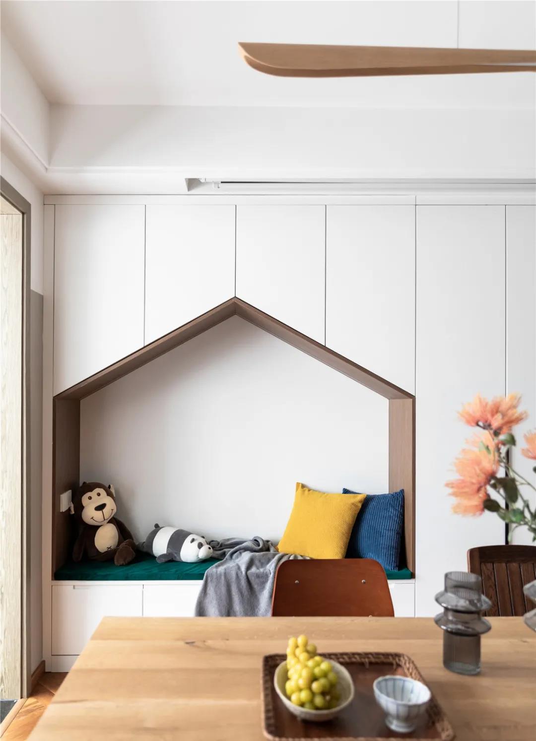 背景墻變身“兒童樂園”，廊坊老師的113㎡三代同堂YYDS！