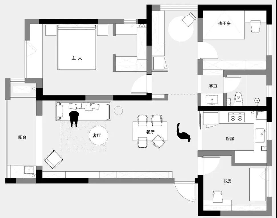 她用復(fù)古Style，打造海歸110㎡理想的家