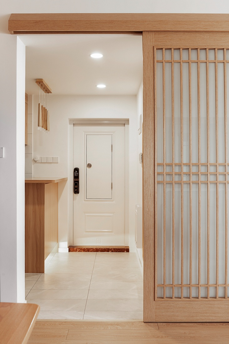 「退休生活」送爸媽90㎡日式暖宅，N處細節讓人看紅眼眶