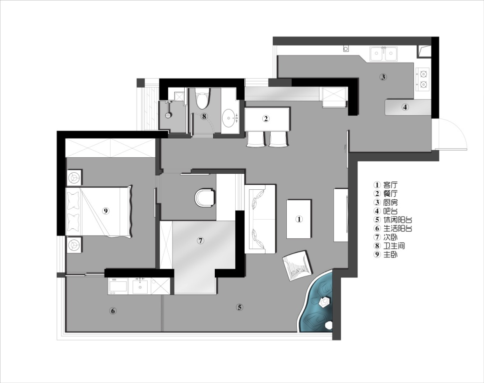 「退休生活」送爸媽90㎡日式暖宅，N處細節讓人看紅眼眶