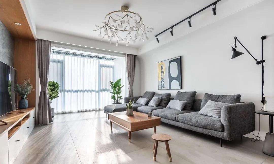 大橫廳落地窗，能藏能收的10年老房堪稱“收納巨獸”