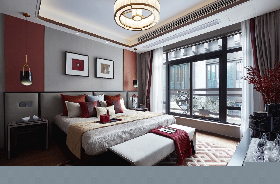 廣州148㎡坐擁書房、茶室、衣帽間，真正的[國風華宅]！