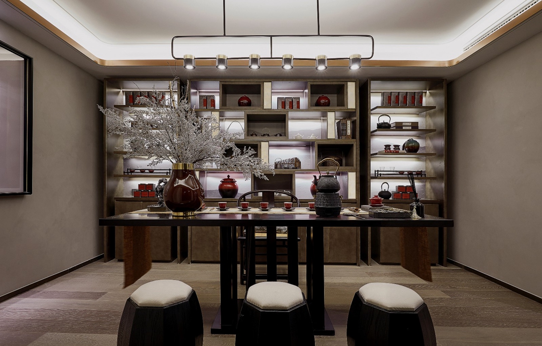 廣州148㎡坐擁書房、茶室、衣帽間，真正的[國風華宅]！