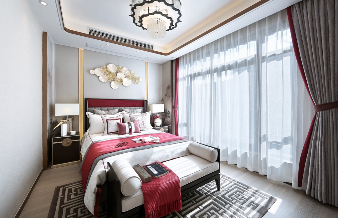 廣州148㎡坐擁書房、茶室、衣帽間，真正的[國風華宅]！