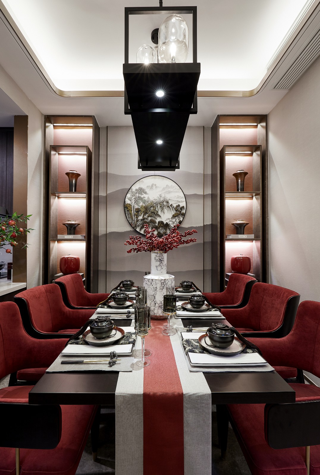 廣州148㎡坐擁書房、茶室、衣帽間，真正的[國風華宅]！