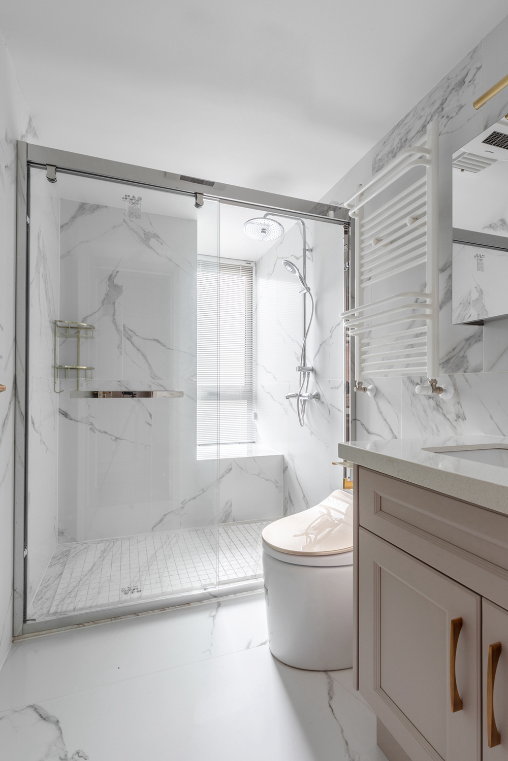 120㎡三室變四室，山水屏風(fēng)隔出書房，仿佛置身江南水鄉(xiāng)