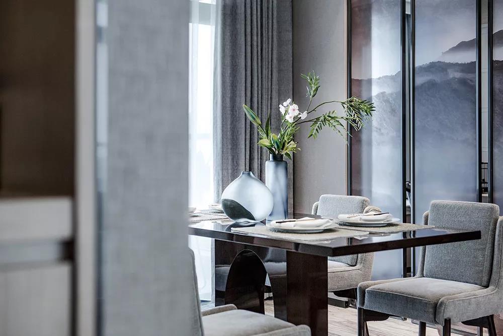 120㎡三室變四室，山水屏風(fēng)隔出書房，仿佛置身江南水鄉(xiāng)