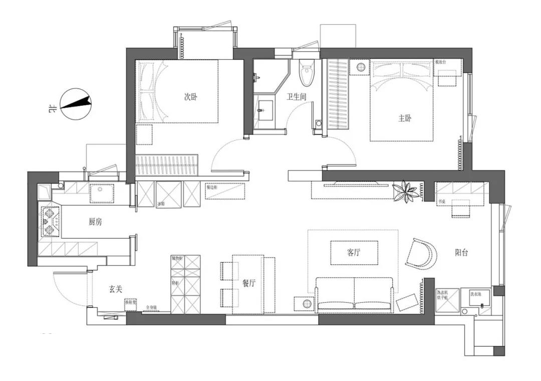 看小姐姐的86㎡，逆天收納圈粉無數，獨居真的會上癮！