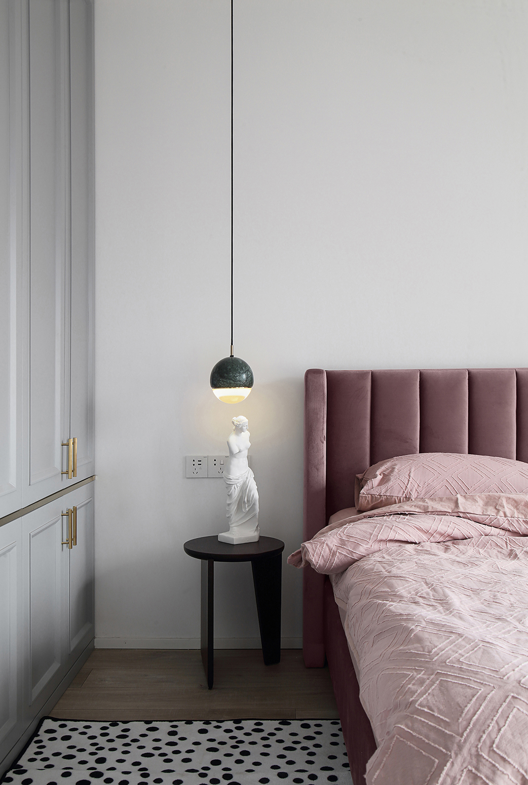 廊坊105㎡北歐陽光宅，高級灰+莫蘭迪色，光影與質(zhì)感交融