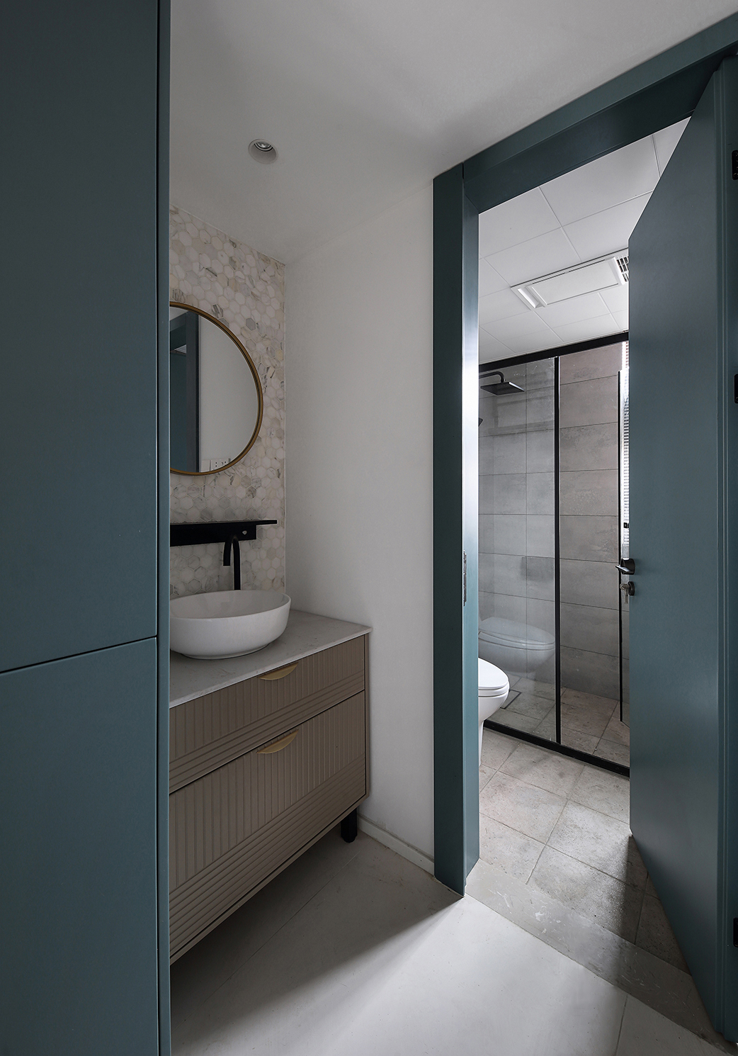 廊坊105㎡北歐陽光宅，高級灰+莫蘭迪色，光影與質(zhì)感交融