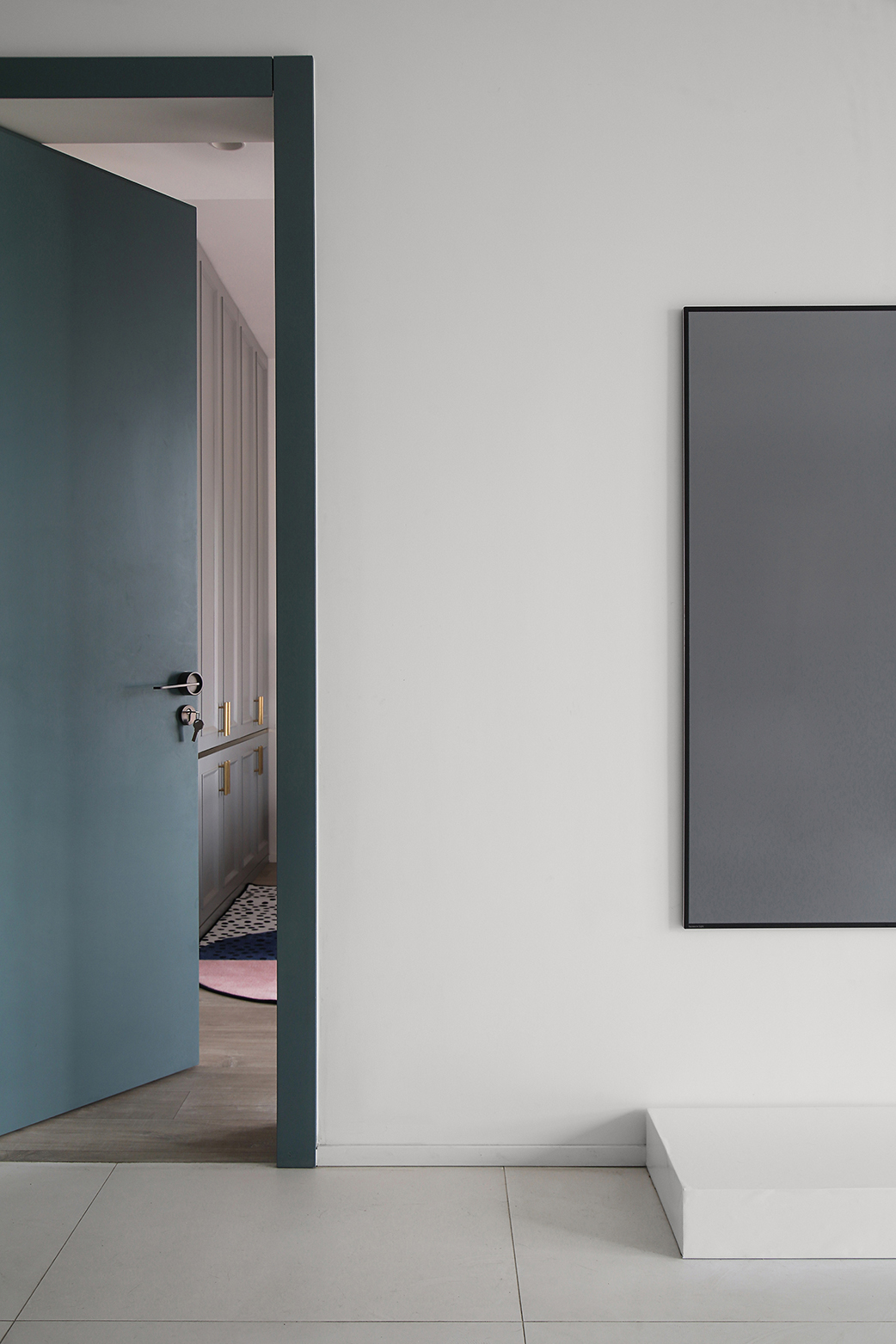 廊坊105㎡北歐陽光宅，高級灰+莫蘭迪色，光影與質(zhì)感交融