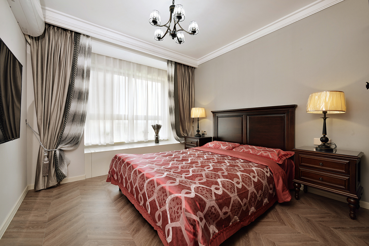 80㎡美式復(fù)古兩居，古典精致帶你回到淘金時(shí)代