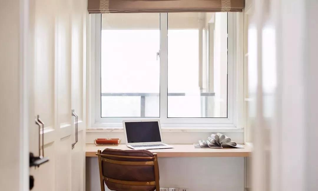 衣帽間內藏書房，這套成都95㎡美式婚房，給滿分！