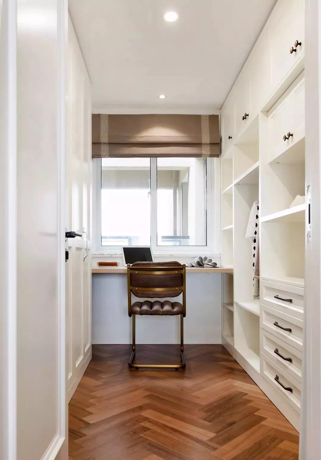 衣帽間內藏書房，這套成都95㎡美式婚房，給滿分！