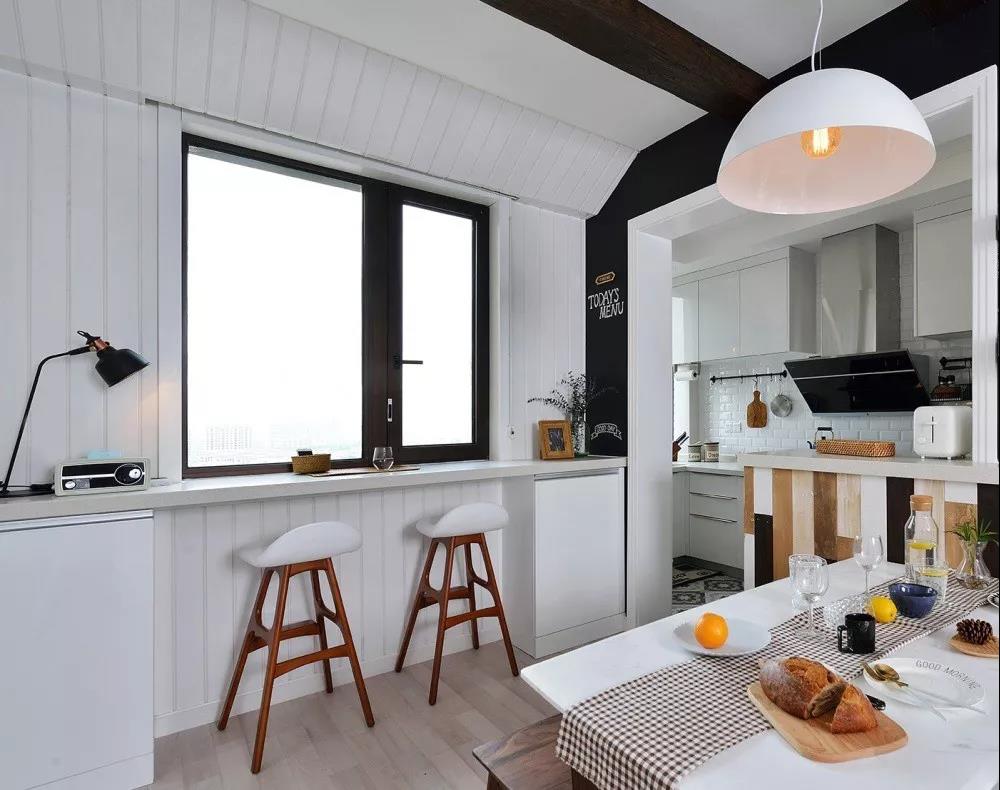 成都115㎡兩居詮釋文藝北歐風，整面涂鴉墻，難怪鄰居小孩常來