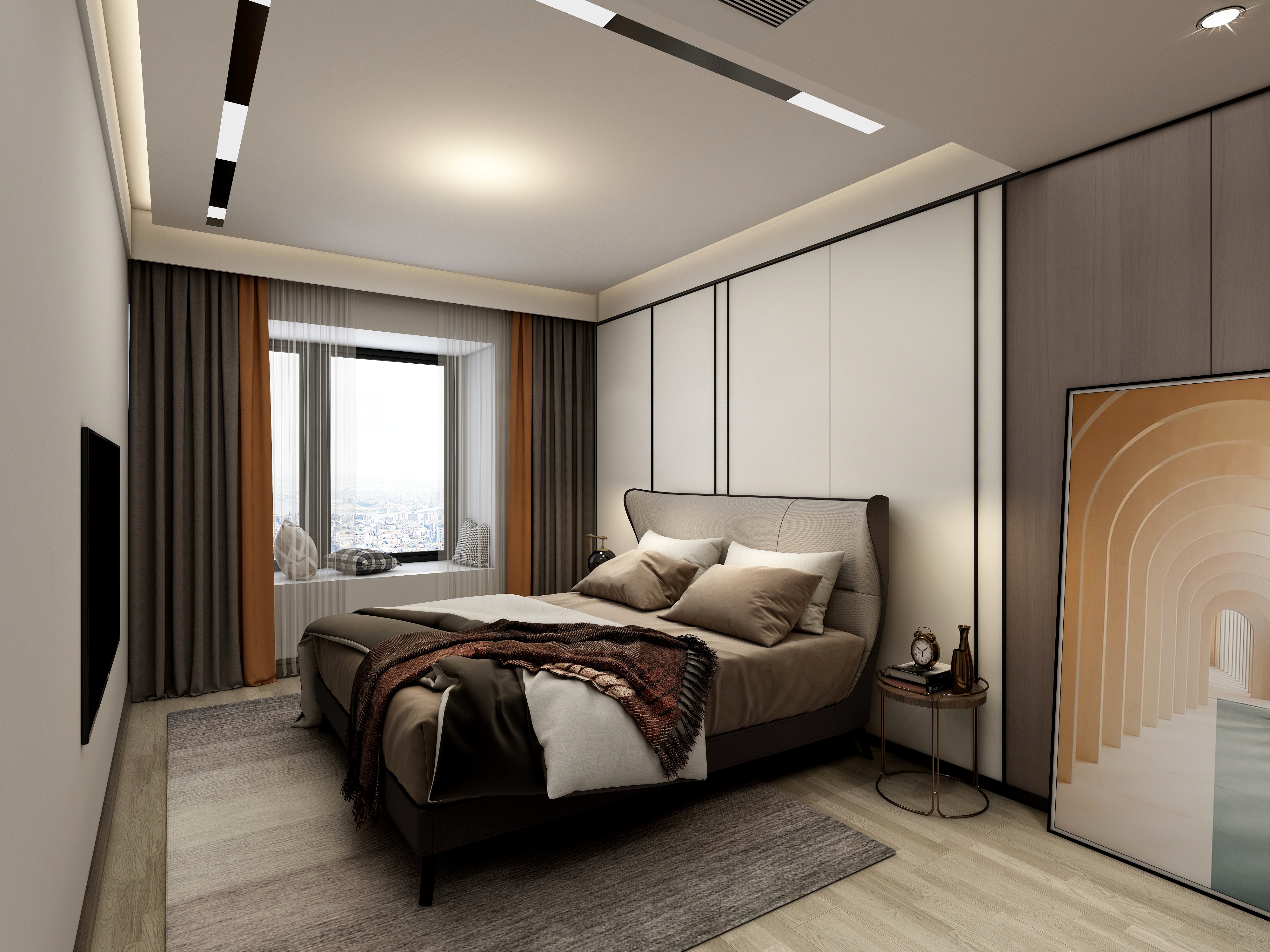 150㎡潮奢大兩居，滿足夢想的電競房與衣帽間