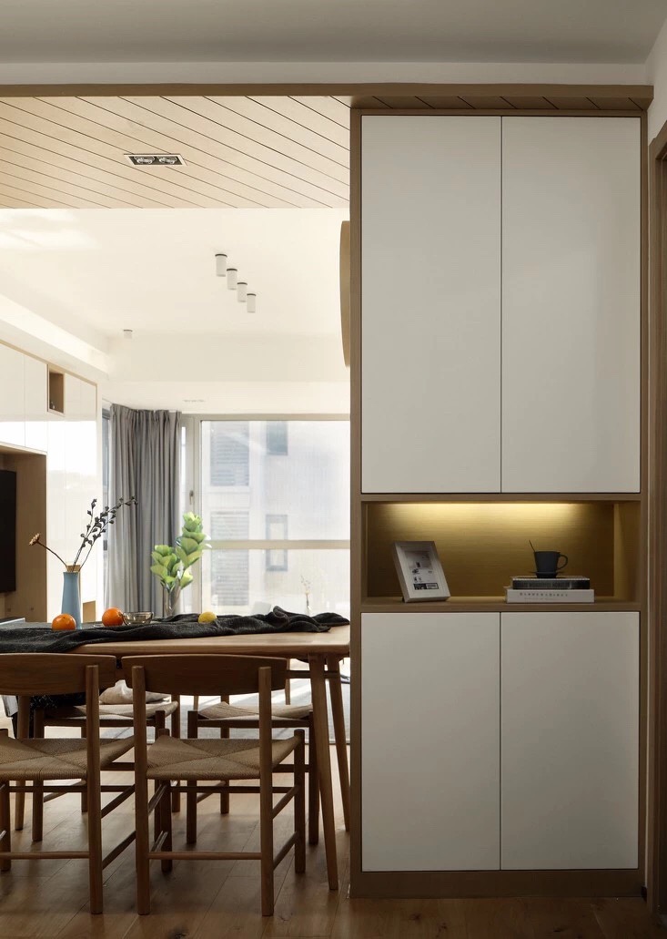 聽說你巨能裝？80㎡簡約原木兩居擁有三居的收納空間