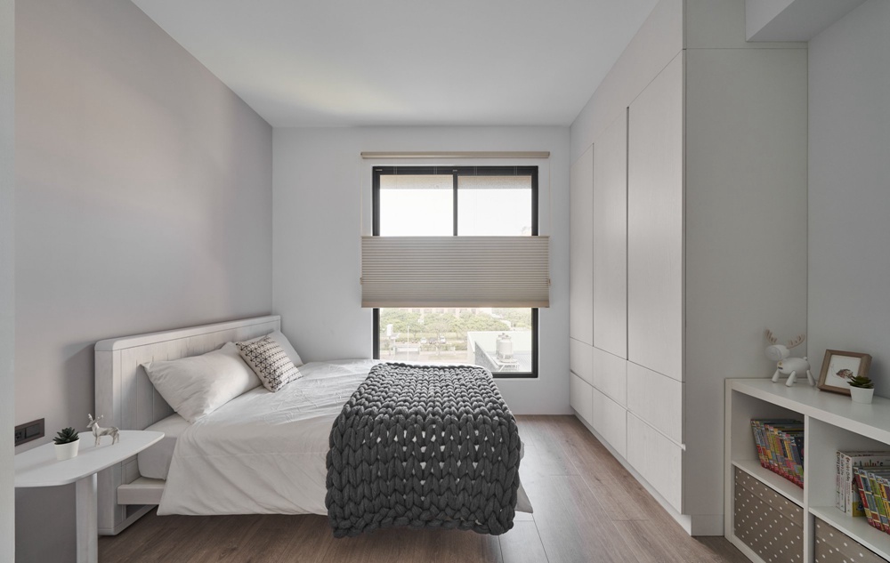 124㎡「自然環(huán)保」的家，獨(dú)立衣帽間+陽光書房，清爽又自在