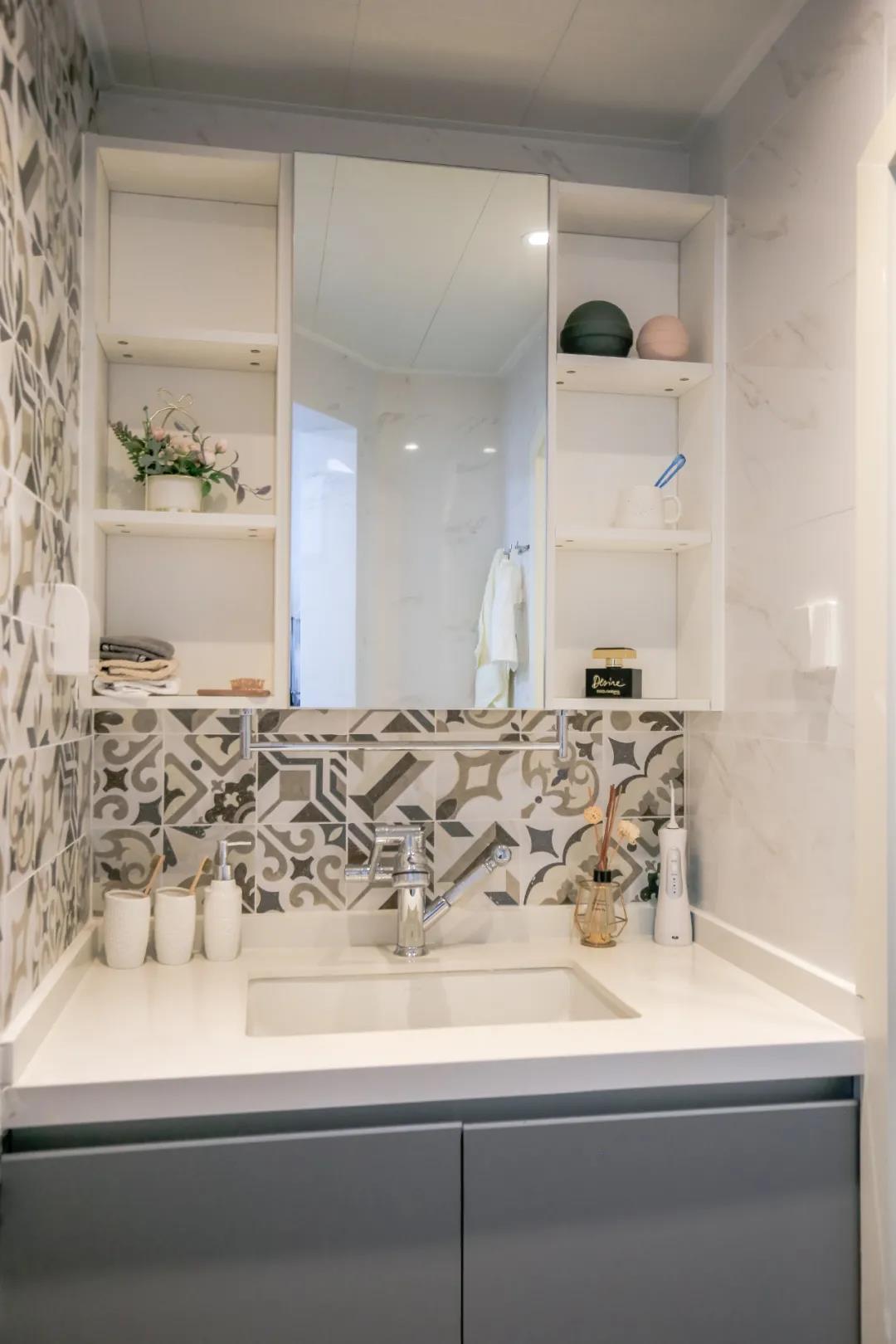 93㎡二居室老房改造，<4㎡也能衛(wèi)浴三分離，媽媽直呼太好用了！