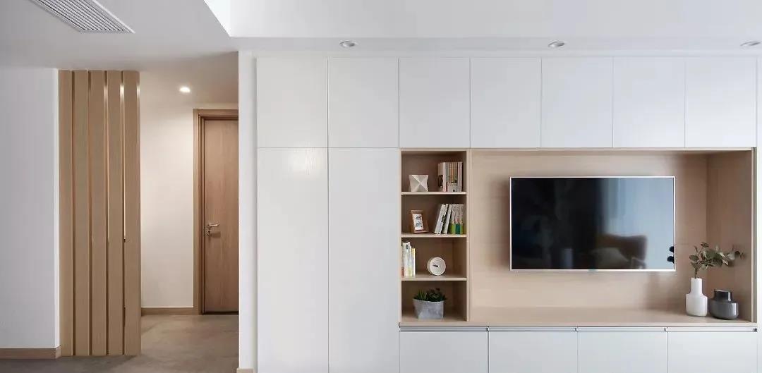 上海夫妻120㎡清新和風暖宅，空間利用100%！