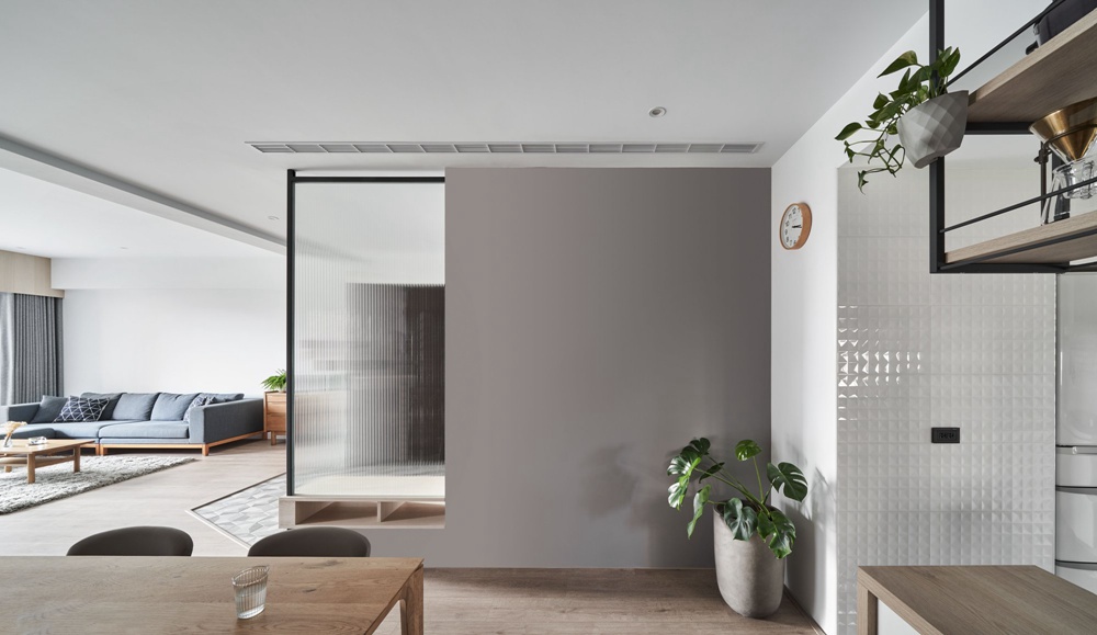 124㎡「自然環(huán)保」的家，獨(dú)立衣帽間+陽光書房，清爽又自在