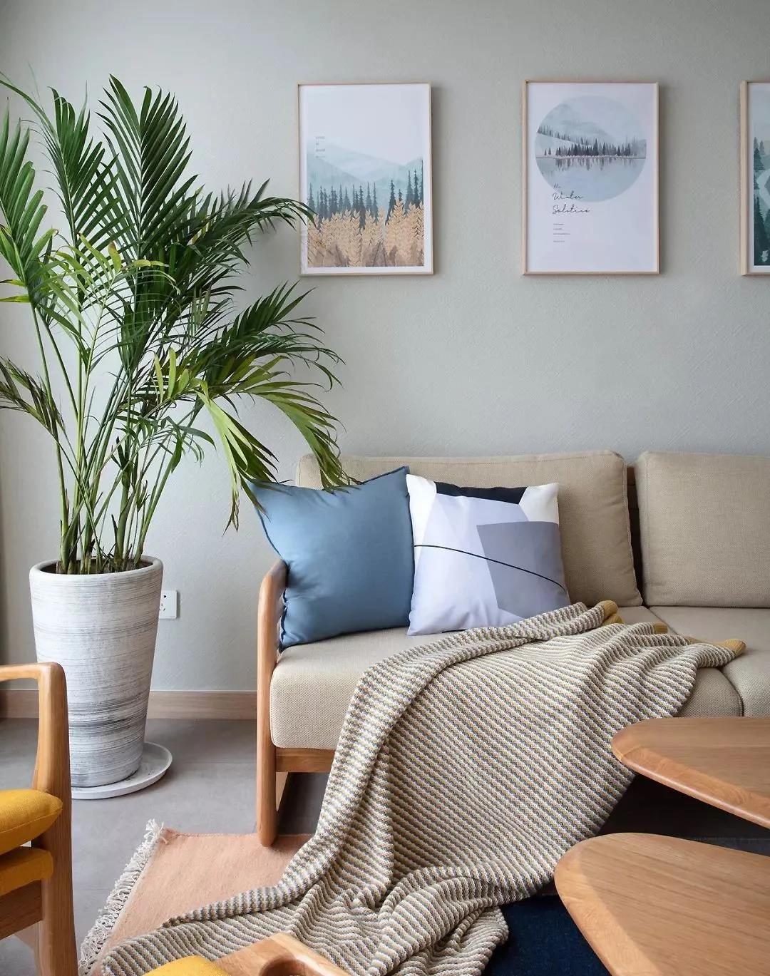 上海夫妻120㎡清新和風暖宅，空間利用100%！